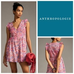 Anthropologie Peregrine Mini Dress